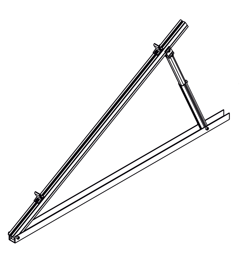 10°-15° adjustable triangle
