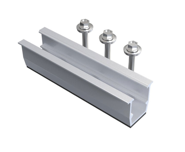 29mm U-rail L120mm for trapezoidal sheets