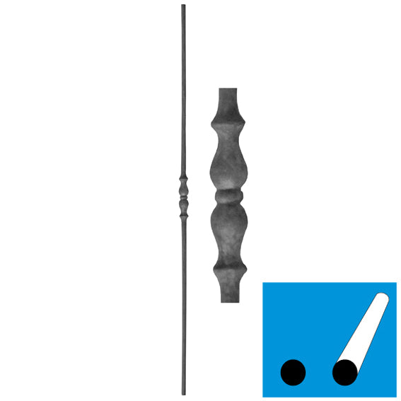 Forged rod h1000, b25, D12mm