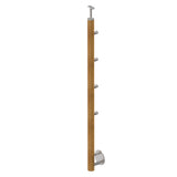 Beech pole D50mm BUK(BEECH) D50mm, 4xd12mm, H900