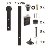 sliding barn door hardware- "Ksolo"