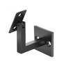 Wall handrail bracket - adjustable, black, Fe