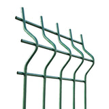 Welded panel fence ZnPVC 2500x1600x5mm green