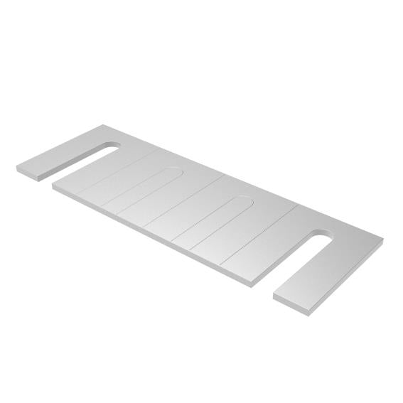 Top mount - glass drainage profile