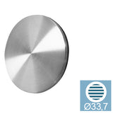 Stainless steel end cap