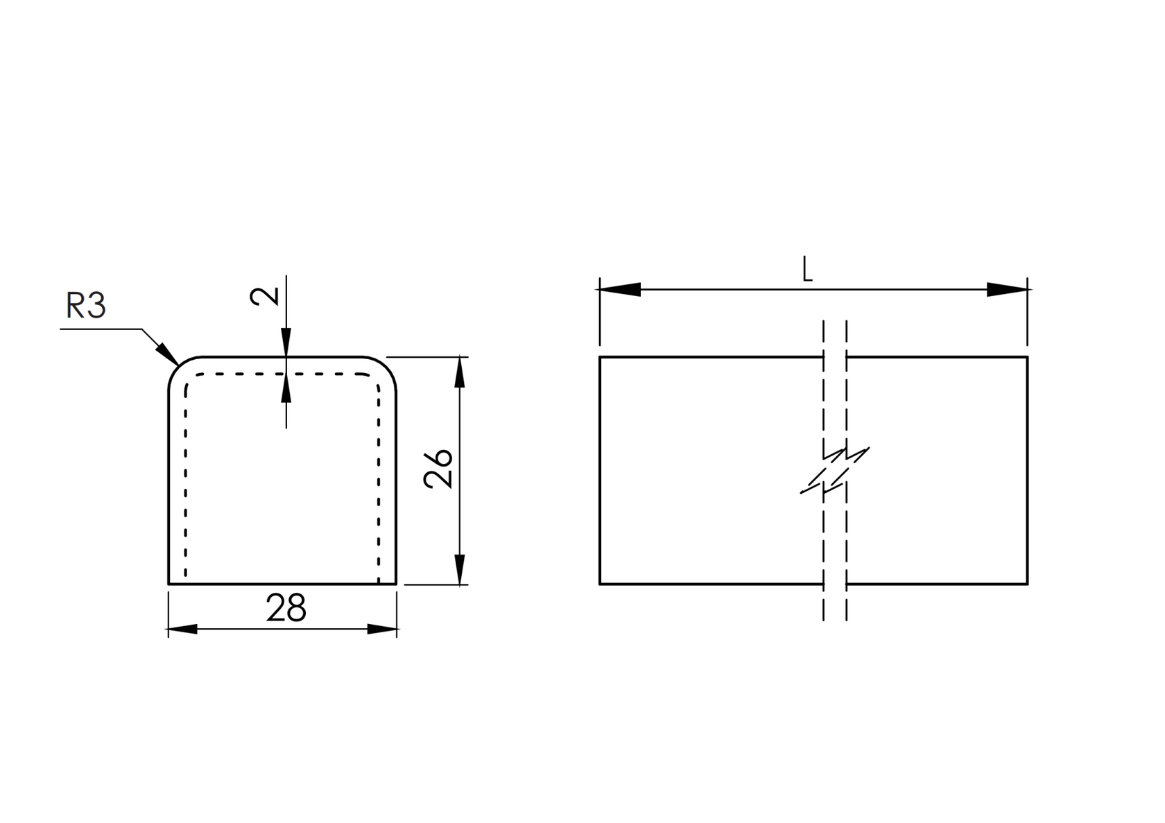 Completion of the glass filling