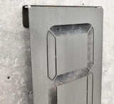 House plate number "7 SEGMENT" 190x110x1 Universal