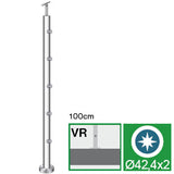 Stainless steel pole, VK-straight
