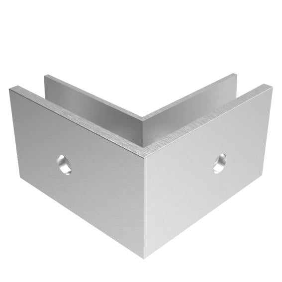 AL. profile, top mount  90° IN corner AL/ELOX/Sati