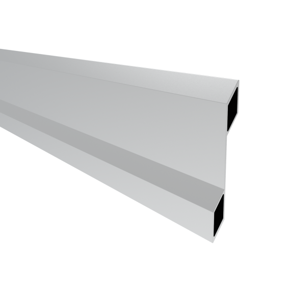 Aluminum fence blind 20x120-6000mm