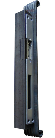 Gate end stop with electromagnetic lock 30x30mm