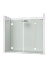 Hinge for glass door AISI304