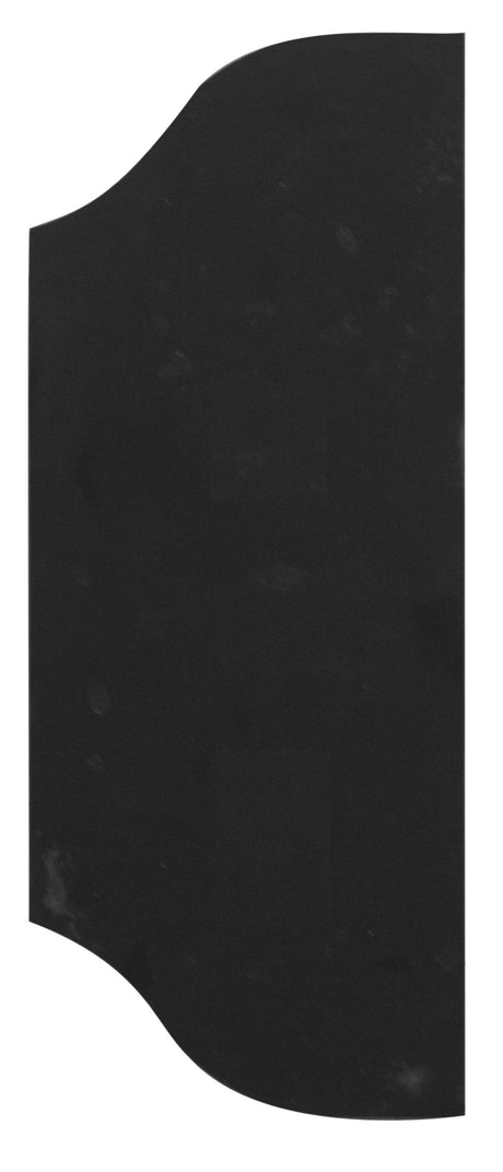 Smooth gate plate without openings 265x105, t3mm