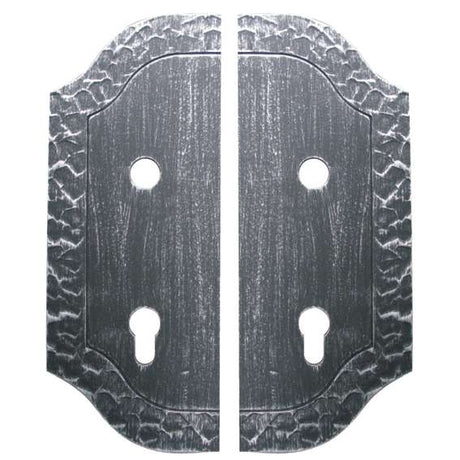 Decorative plate for gates 265x105, t3, 90, d18,5m