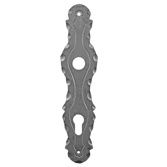 Decorated gate plate 260x60, t3, C90, D20mm