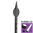 Forged spear h155, b35, n12x12mm