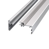 Door frame profile for glass door "U"