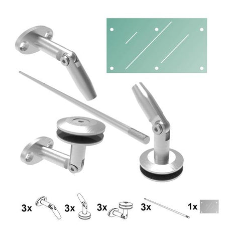 Canopy system AISI316, M12