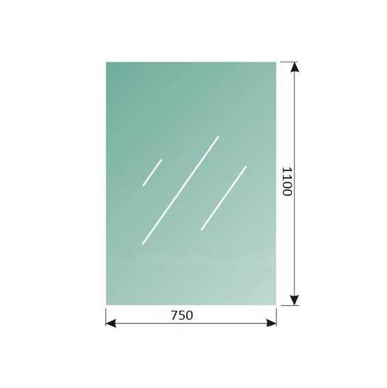 Glass - clear, laminated