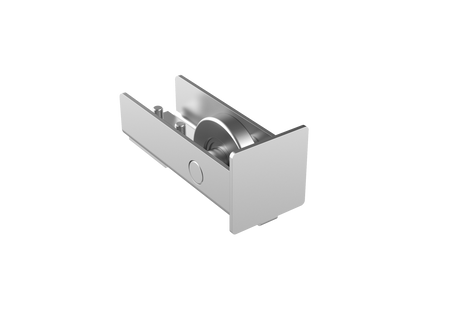 Guide wheel Zn, profile 60x60,