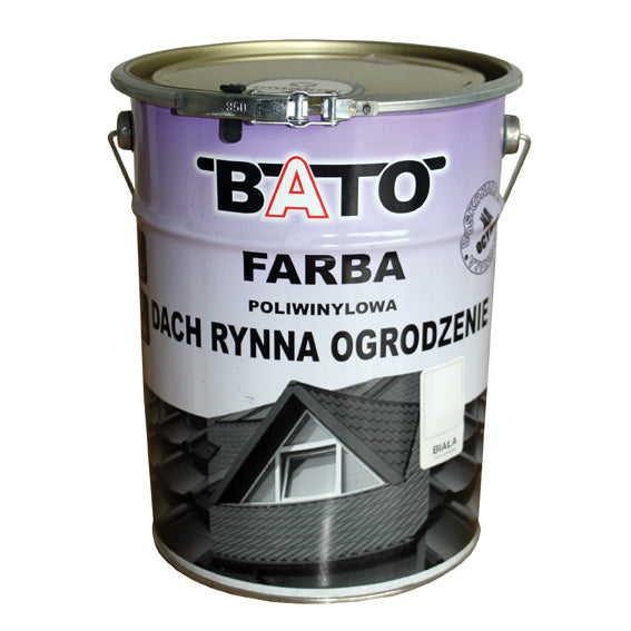 Polyvinyl paint, white RAL9003 satin 6,3kg (5L)