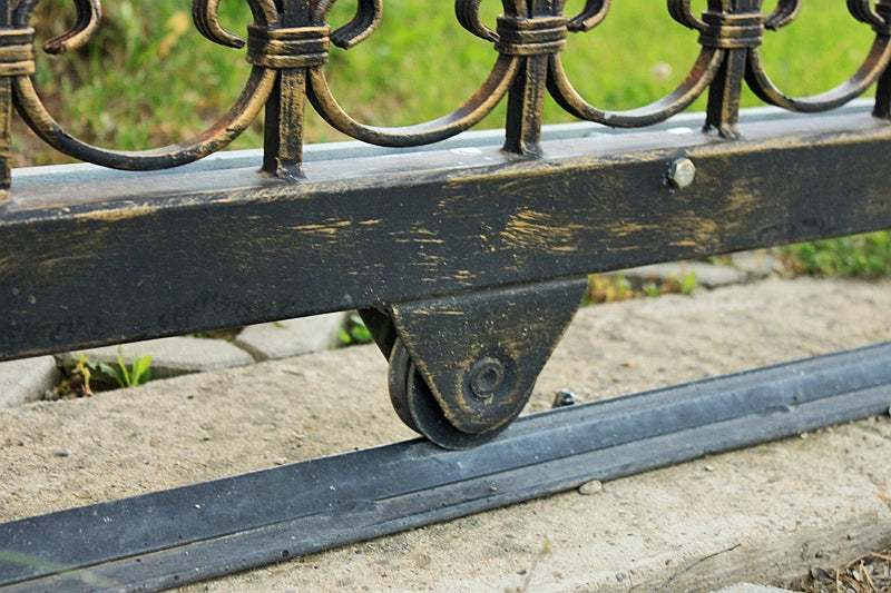 Bottom guiding rail, V, INOX, L3000mm