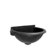 Cast iron sink 465x240x320mm, black, cast iron