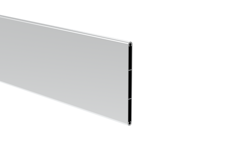 Aluminum fence blind 8x120-6000mm