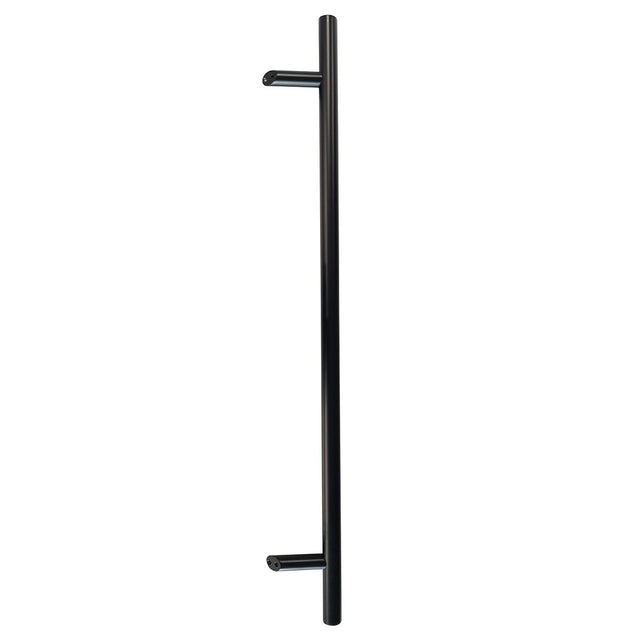 Pull handle - brushed AISI304, BLACK