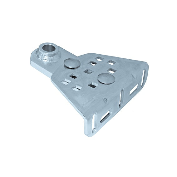 Front console, adjustable, for screwing