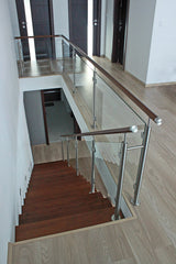 Baluster post inox AISI304, D42,4x2/4xmodel22/H110