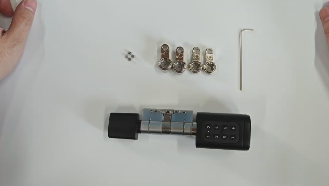 Double lock cylinder 70-120mm SMART