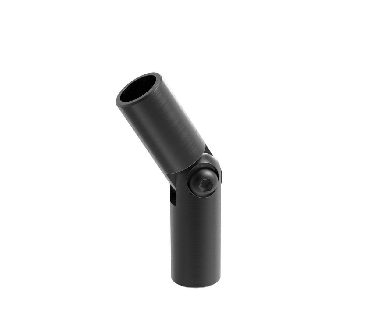 Adjustable flush angle for rods