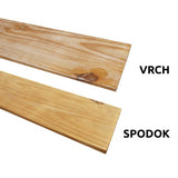 Shelf rack TRAVEZ - 4 shelves, bright - 009