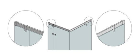 Fitting for rod stainless steel vertical