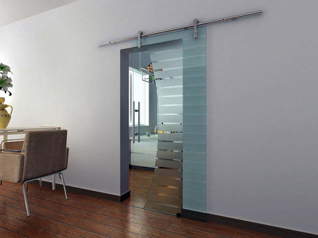 Floor guide AISI304, glass t 8,10,12mm