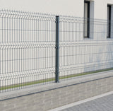 Stĺpik 60x40mm s pätkou ZnPVC 1600mm antracit