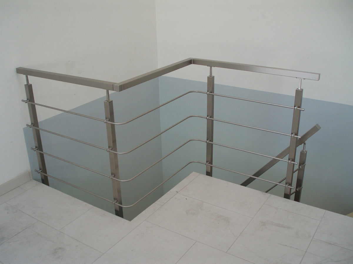 Stainless steel pole JP, BK-stairs AISI304, 40x40x