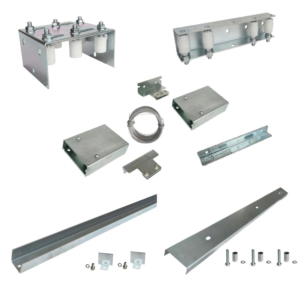 Telescopic system for sliding gates, max 4m