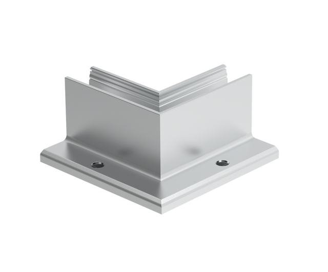 AL. profile, top mount  90° IN corner AL/ELOX/Sati