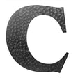 Písmeno kované "C" h170mm